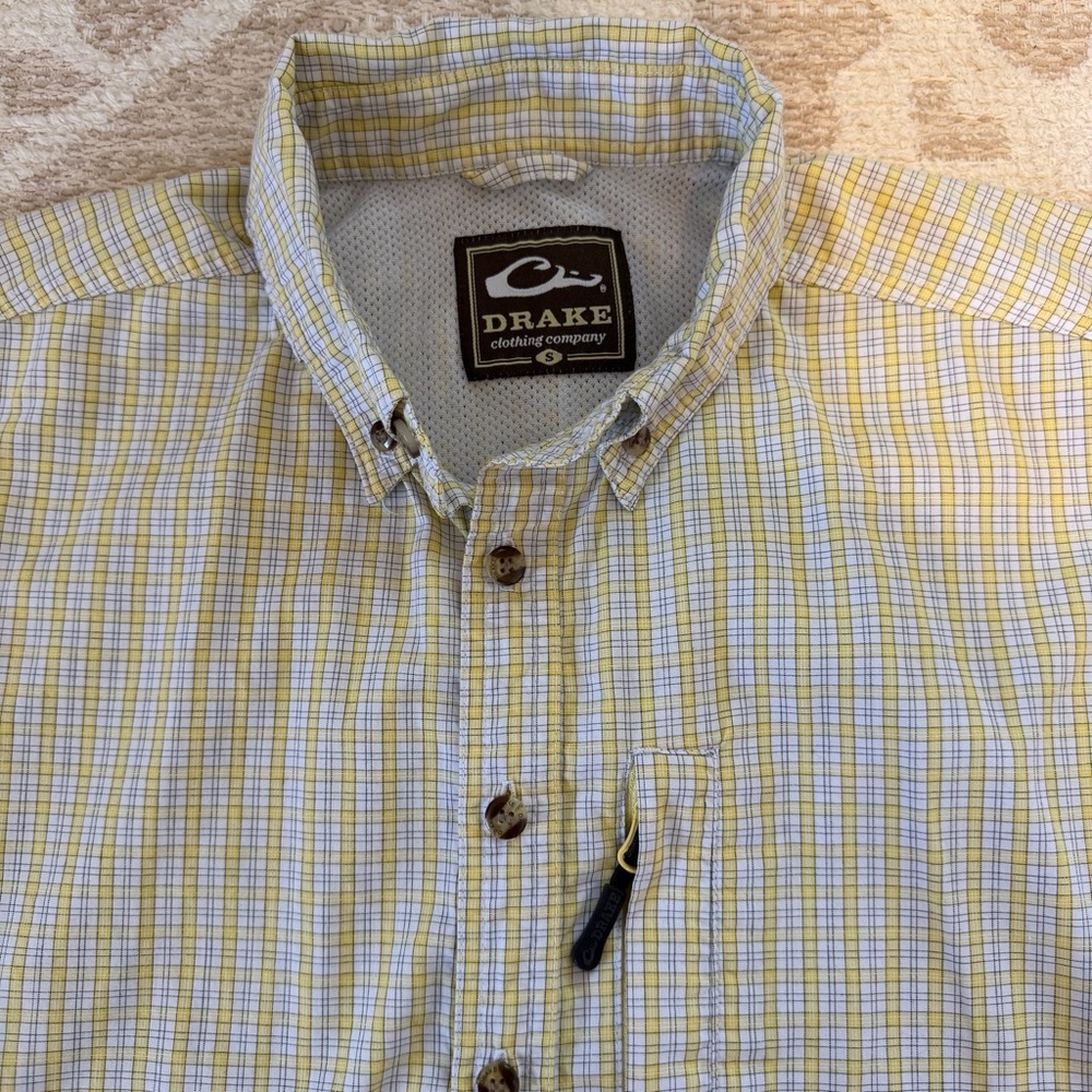 Drake S/S Vented Delta Shirt size small - Picture 3 of 5